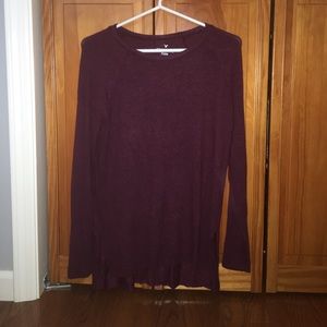 Maroon sweater